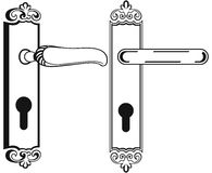 door-handle-isolated-white-31877680